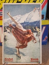 1928 Werner & Mertz Erdal Winter Olympic Figure Skating Sonja Henie RC Card #1