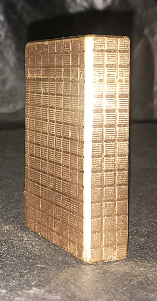 Briquet ST Dupont plaqué or sans gaz - Photo 4/4