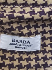 Camicia sartoriale uomo Barba Napoli taglia 39 M