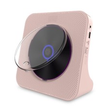 Portable CD Player With Bluetooth Receive Transmit Speaker Remote Control FM AUX