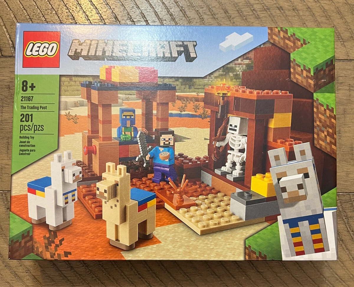 LEGO Minecraft The Trading Post 21167 Building Kit 201 Pieces