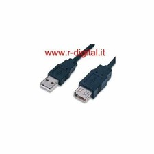 CAVO 10 METRI USB 2.0 M/F PROLUNGA MASCHIO FEMMINA ESTENSIONE CHIAVETTA HUB PC