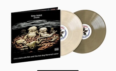 SEALED* Limp Bizkit - Chocolate Starfish BONE/GOLD vinyl 2xLP 