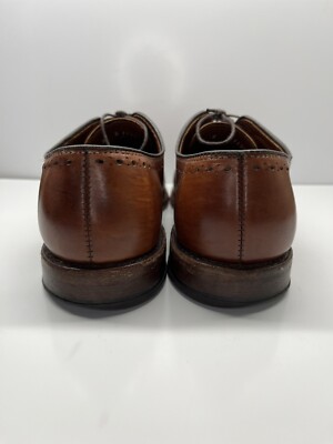 Allen Edmonds Fairfax Walnut Whole Cut Brogue Oxford Dress Shoes Size 8D Allen Edmonds Fairfax Walnut Whole Cut Brogue Oxford Dress  main image 2