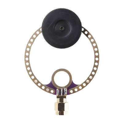 2-Pack Donut UV UHF + VHF FM 400M-470MHz 80M-15 Mini Loop Antenna