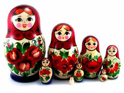 Wooden nesting dolls