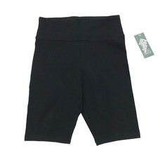 Wild Fable Womens Size S Juniors High Rise Bike Shorts Black
