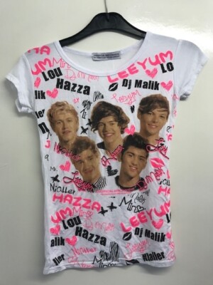 【非売品】One Direction Tシャツ 未使用　ミニノート 非売品】One Direction Tシャツ 未使用 ミニノート - メルカリ