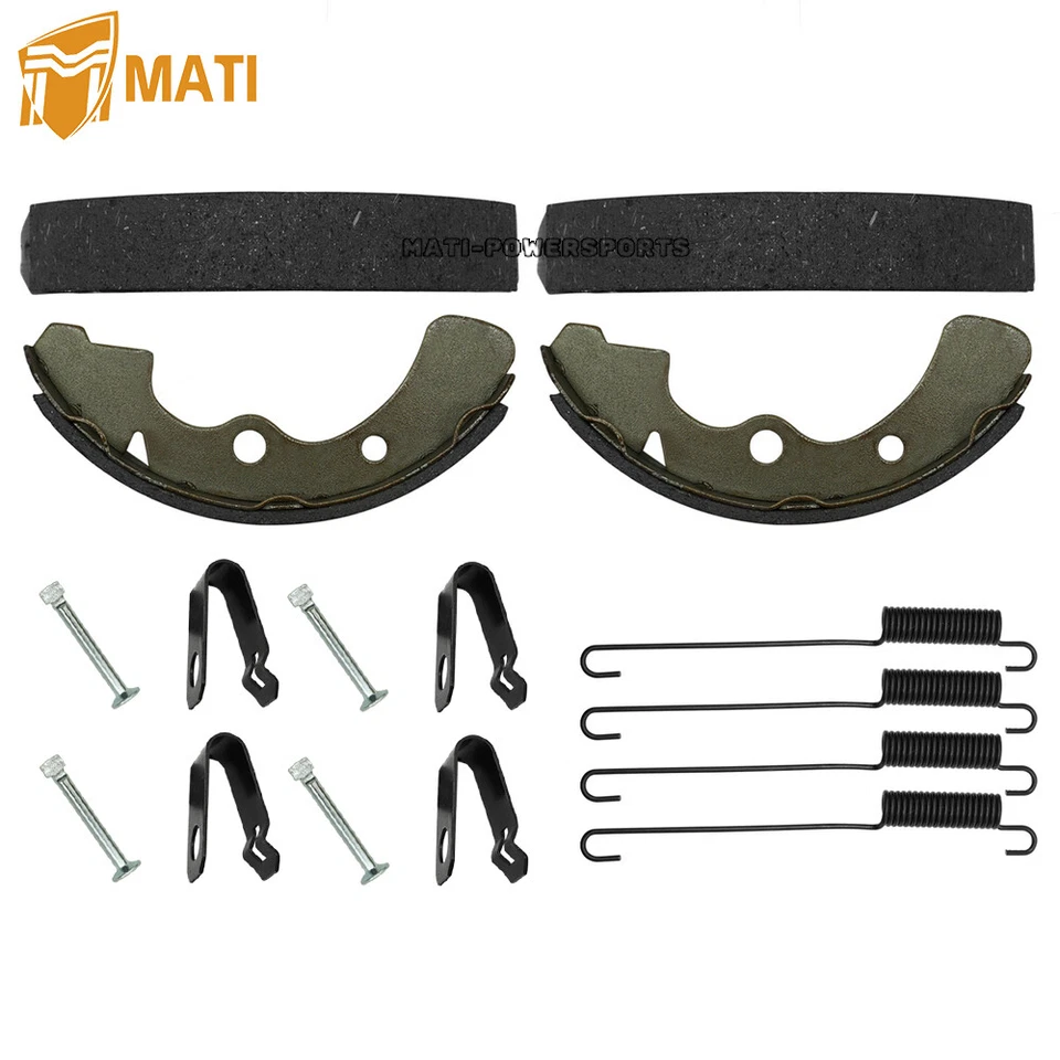 Kit zapatas de freno delanteras para Kawasaki Mule 1000 2010 2020 2030 2500 2510 2520 88-00 Foto 3 de 4