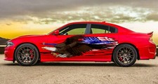 Usa Flag Car Vinyl Patriotic Car Side Graphics Full Color Car Side Graphics