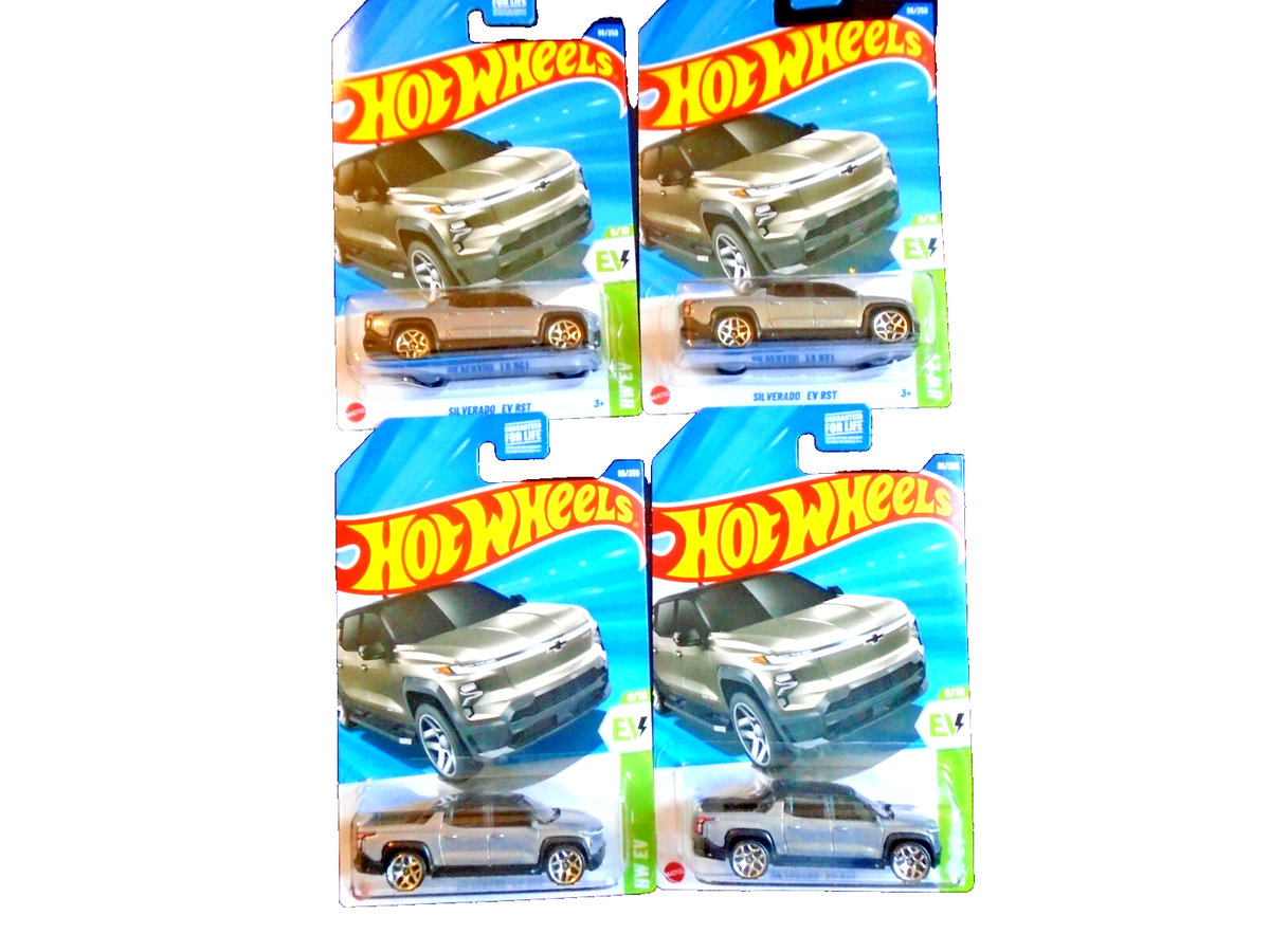 2025 HOT WHEELS DOLLAR TREE EXCLUSIVE Chevy Silverado EV RST Lot