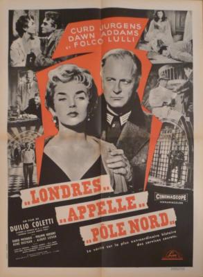 THE HOUSE OF INTRIGUE - LONDON CALLING NORTH POLE - ORIGINAL FRANZÖSISCHES FI...