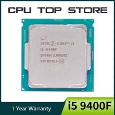 Used Intel Core i5 9400F 2.9GHz 6-Core 65W CPU Processor SRF6M/SRG0Z LGA 1151