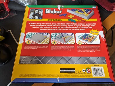 Blokus Puzzle: Gioco Di Strategia Da Viaggio Per 1 Giocatore, 7+ Anni, Con 48 Carte Sfida