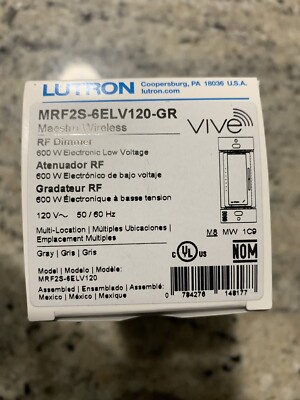 Lutron Vive MRF2S-6ELV120-GR (Plenum Rated)