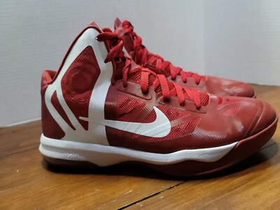Nike Hyper Aggressor Air Max Model 524867-600 RED Size 10.5 Hyperaggressor