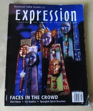 EXPRESSION Magazine Sharing The Spirit Of Creative Arts Aug 2003, Faces In Crowd
