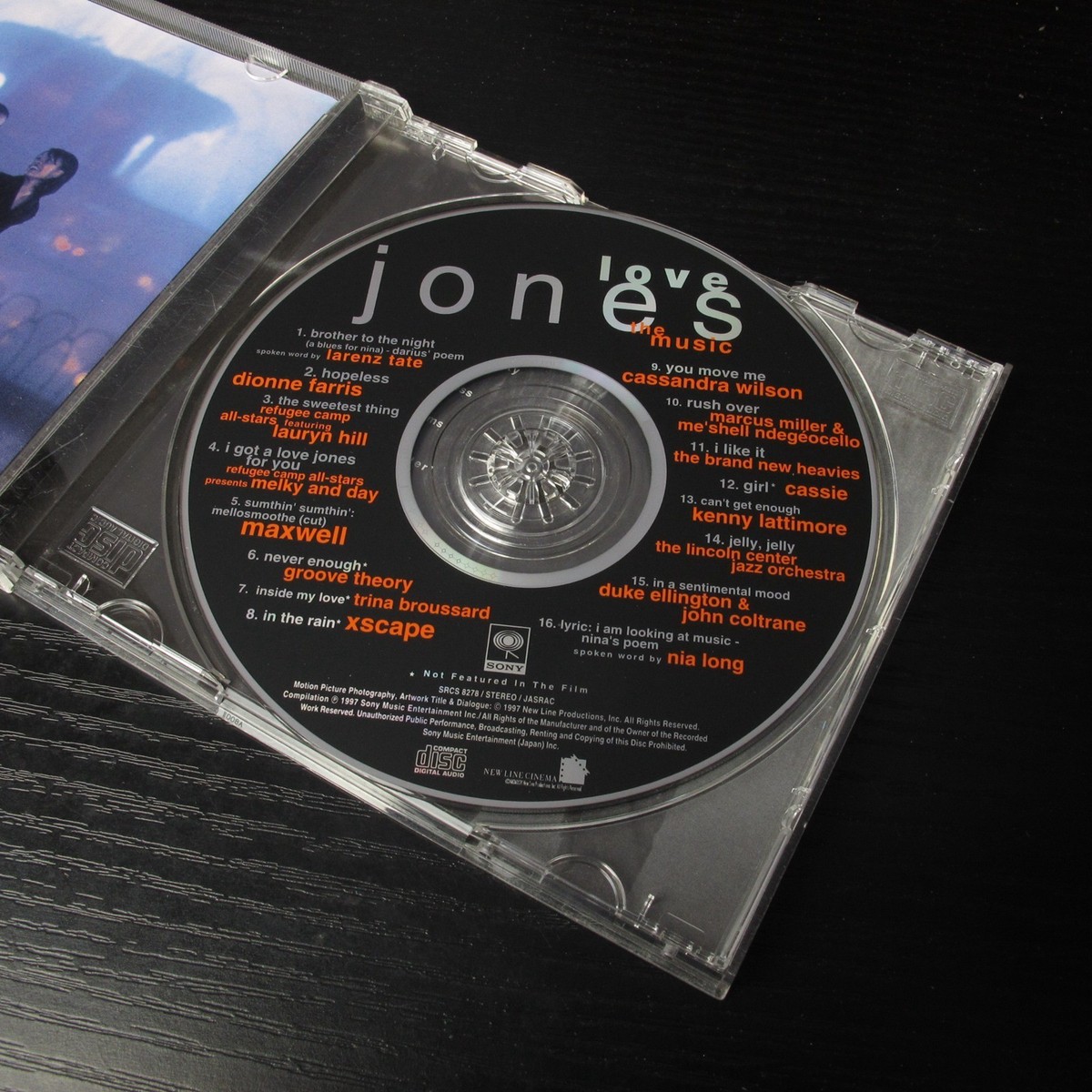 Love Jones (The Music): Soundtrack JAPAN CD Mint W/OBI SRCS