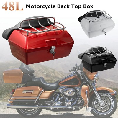 Motorrad Gepäck Roller Kofferraum Universal Rücken Oberteil Box Gehäuse ...