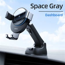 Car Phone Holder Joyroom Wireless Charger 15W Wireless Dashboard Gravity Bracket