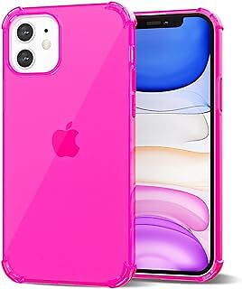 Svanove for iPhone 11 Case Clear| Neon Bright Vibrant Color| Transparent Jelly P