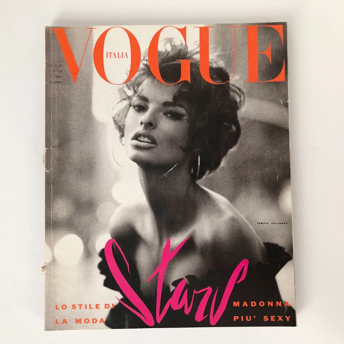 女性情報誌 VOGUE ITALIA 1990 n.480 特別価格 Magazine VOGUE n.480 1990 ITALIA VOGUE 女性情報誌 Italia
