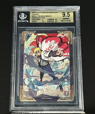 Naruto CCG- KaYou - Namikaze Minato NRCC-XR-006 L5 SSP- BGS 9.5