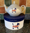 Porcelain Teapot by  RADLEY White Celebrating the British Summer of 2012 Boxed