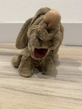 Vintage 1984 Ganz Bros. 10" Baby Wrinkles Dog Plush Toy Beige