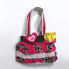 Hot Jazz Ruffle Tote 8 Inches