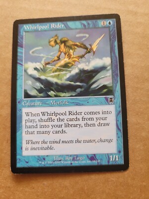 MTG Magic the Gathering Whirlpool Rider (35/148) Apocalypse LP BULK ...