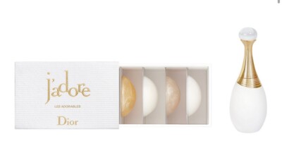 DIOR J'adore L'Or essence de parfum mini splash 3.5ml NIB  +  DISCOVERY SAMPLES