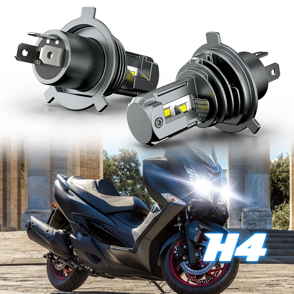 For Suzuki Burgman 400 AN400 2008-2016 2X 9003 H4 LED Headlight