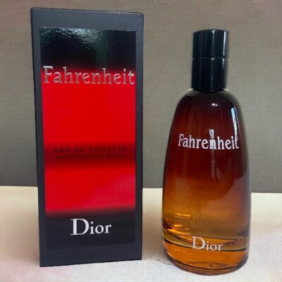 Fahrenheit by Christian Dior 3.4oz Eau De Toilette Mans's Perfume New In Box