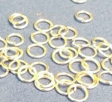 OPEN JUMP RINGS Silvery 5mm Keychain/Craft MEGA BULK LOT 1000-8,000 pieces 