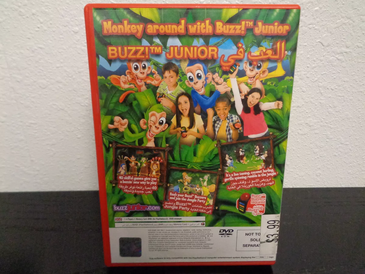 Buzz! Junior: Jungle Party • Playstation 2 – Mikes Game Shop