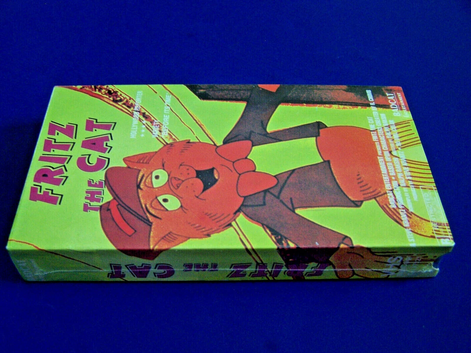 NEW Rare FRITZ THE CAT Factory Sealed Never Viewed VHS VIDEO Pristine Condition  - Image 3 of 4