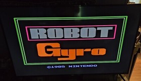 Gyromite Nintendo NES 5 Screw Video Game Cart Tested Authentic Great Condition 