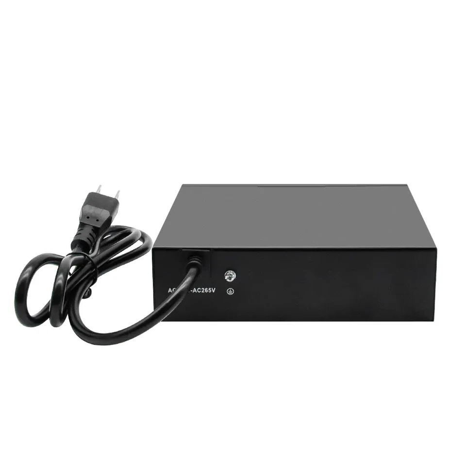 4 Channel IEEE802.3 AF/AT 10/100Mbps Unmanaged PoE Switch for CCTV IP Camera - Image 3 of 4