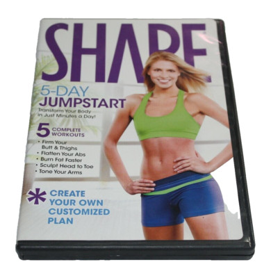 Shape 5 Day Jumpstart DVD 5 Complete Workout Linda Shelton Rebecca