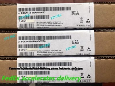 6GK7443-1RX00-0XE0 New Sealed Siemens Communication Processor 6GK7443-1RX00-0XE0