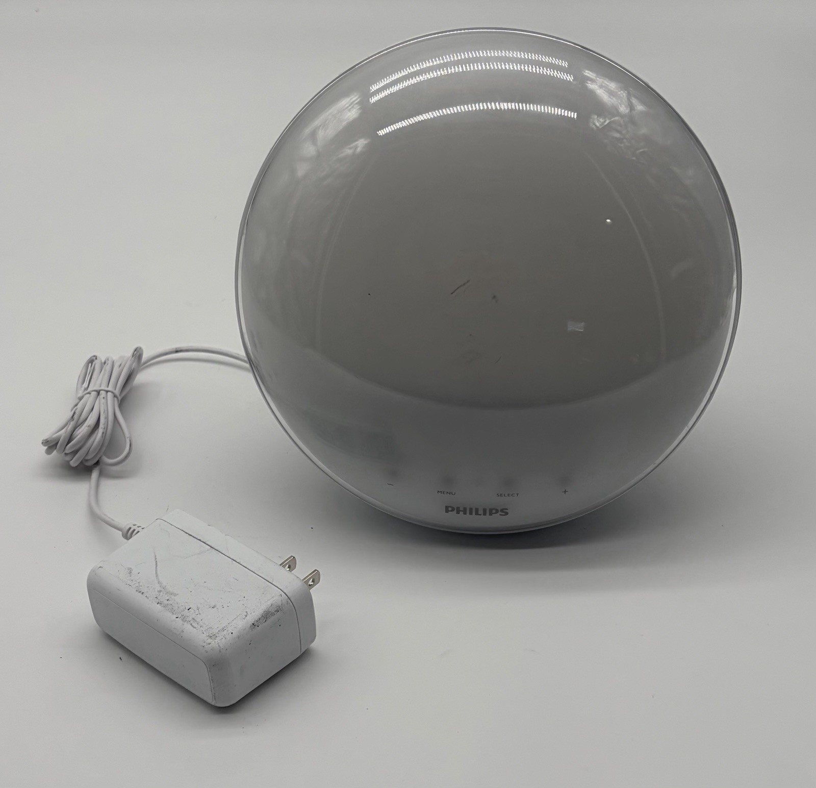 Philips SmartSleep Wake-up Light Fm Alarm Radio Sunrise Sunset Simulation HF3520