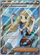 Pokemon TCG Lillie's Determination 169/132 Mega Evolution Full Art Holo Trainer on eBay