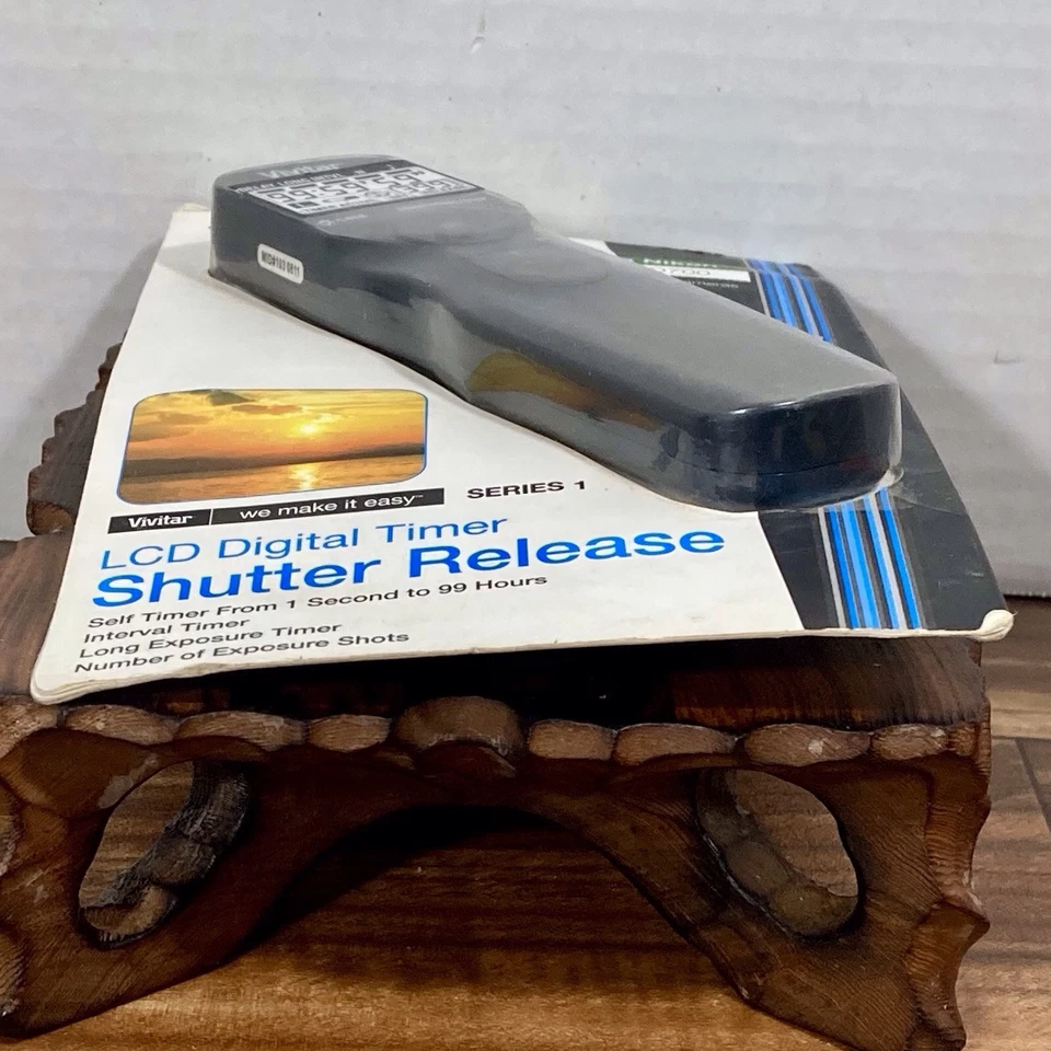 Vivitar LCD Digital Timer Shutter Release #103 0811 fits NIKON D300/D700 NOS - Image 4 of 4