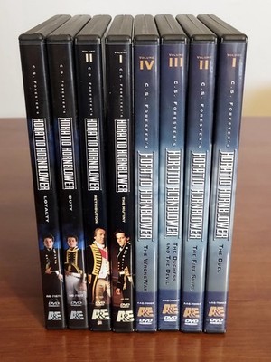 CS Forester's HORATIO HORNBLOWER 8 Volume COMPLETE TELEVISION SERIES DVD SET