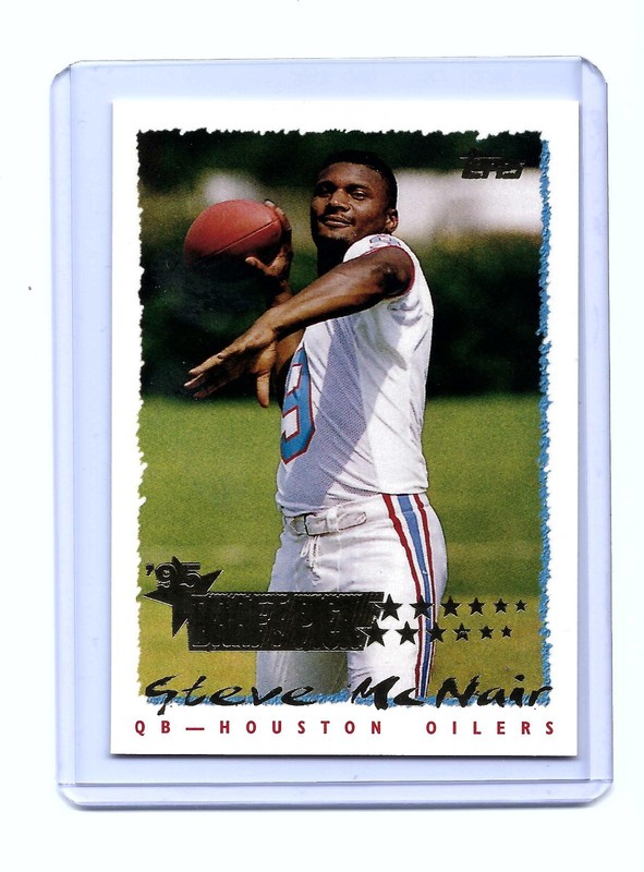 Steve McNair 1995 Topps Draft Picks