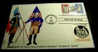 UNITED STATES HAND PAINTED FIRST DAY COVER SIGNED C & C SCOTT C120 AND 1753
