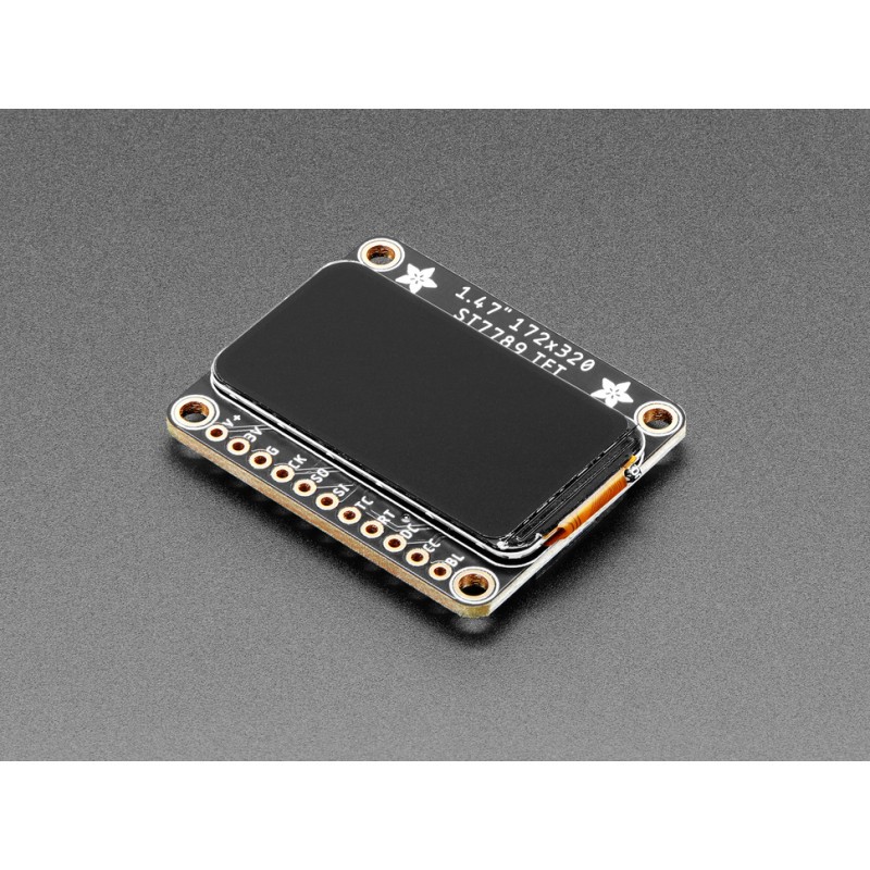 Écran IPS TFT 1.47" Adafruit pour remplacer vos afficheurs illisibles au soleil