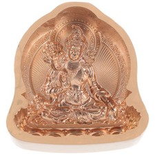 Metal Buddha Statue Mold for DIY Clay Sculpture Small Size Buddha Mold
