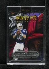 2024 Haunted Hits Monster Hunt Red Rainbow Foil 2/2 Peyton Manning HOF 0rd2